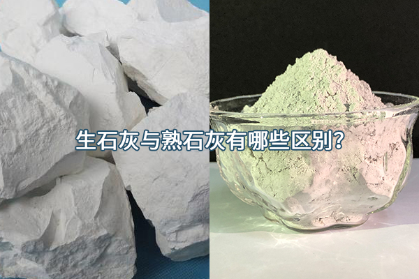 生石灰與熟石灰有哪些區別？